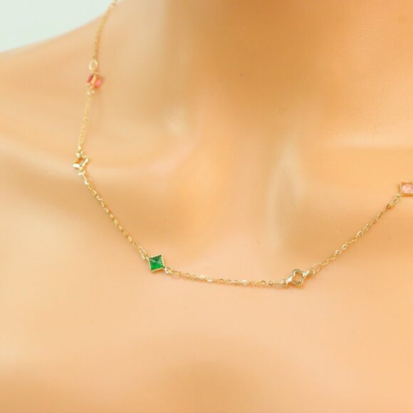 "New Beautiful Design Necklace Chain for Women/Girls, Gift, N844 - Picture 8 of 10